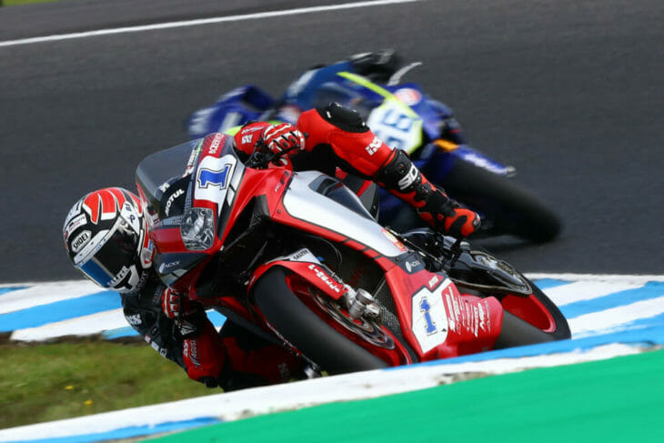 2020 Australia WorldSBK Results Friday Krummenacher