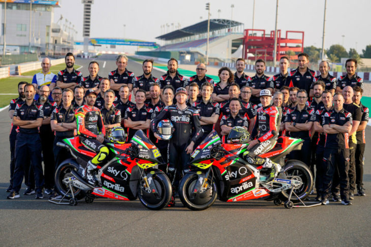 Aprilia Racing Team Gresini’s 2020 MotoGP Team