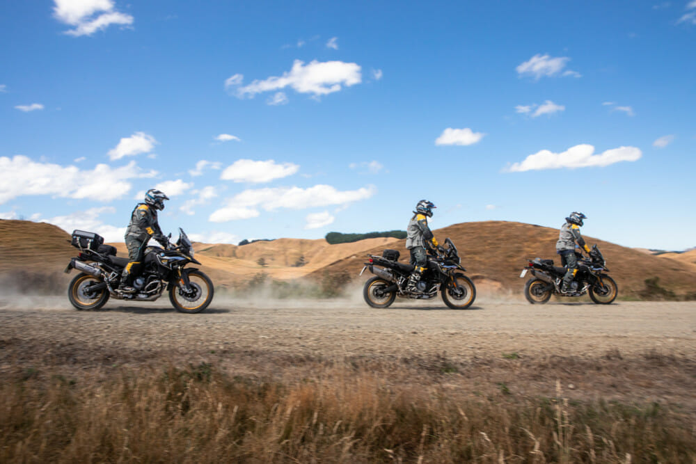 Since its debut in 2008, BMW Motorrad has relied exclusively on Metzeler to equip the GS Trophy bikes.