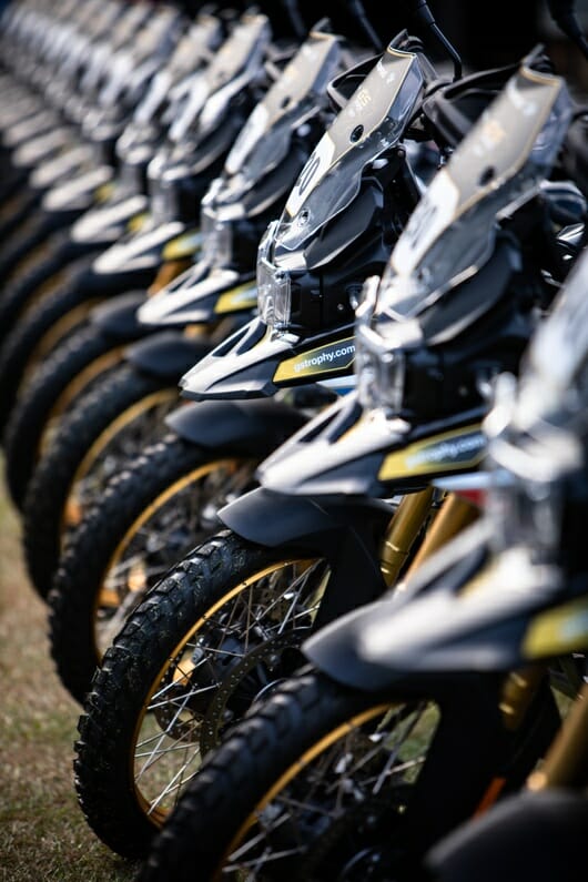 Since its debut in 2008, BMW Motorrad has relied exclusively on Metzeler to equip the GS Trophy bikes.