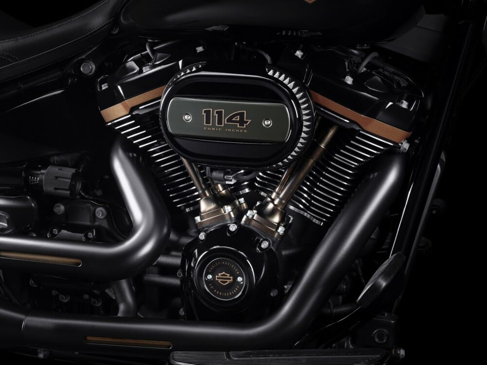 Harley deals fatboy engine