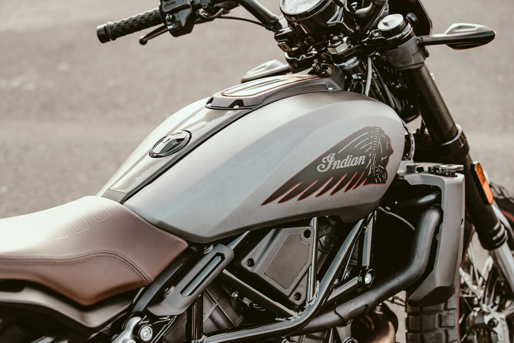 Indian Motorcycle 2020 FTR Rally - Indian Motorcycle's 2020 FTR Rally combines scrambler styling with modern performance.