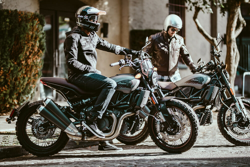 Indian Motorcycle 2020 FTR Rally - Indian Motorcycle's 2020 FTR Rally combines scrambler styling with modern performance.