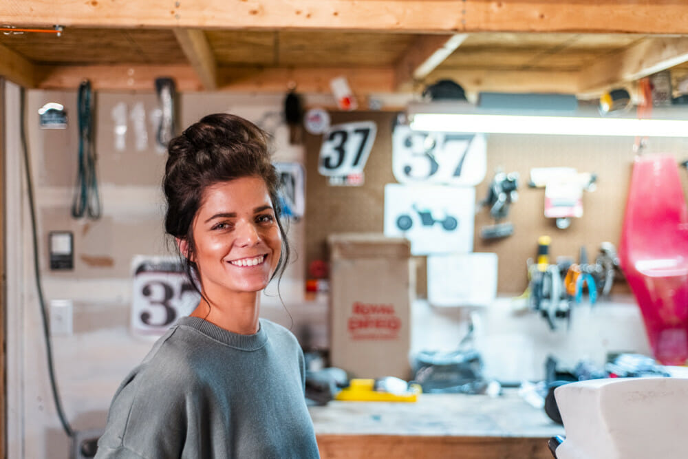 Amateur flat track racer Jillian Deschenes will participate in Royal Enfield BUILD TRAIN RACE Program.