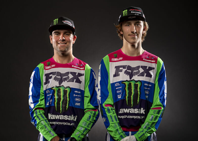 Monster Energy Pro Circuit Kawasaki riders Jordon Smith and Garrett Marchbanks are ready to step up for the first time in 2020 with the debut of the Eastern Regional 250SX class in Tampa, Florida.