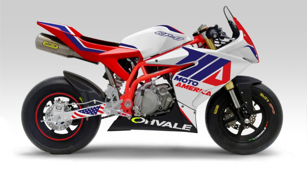 Ohvale has been named as the official motorcycle of the MotoAmerica Mini Cup by Motul.