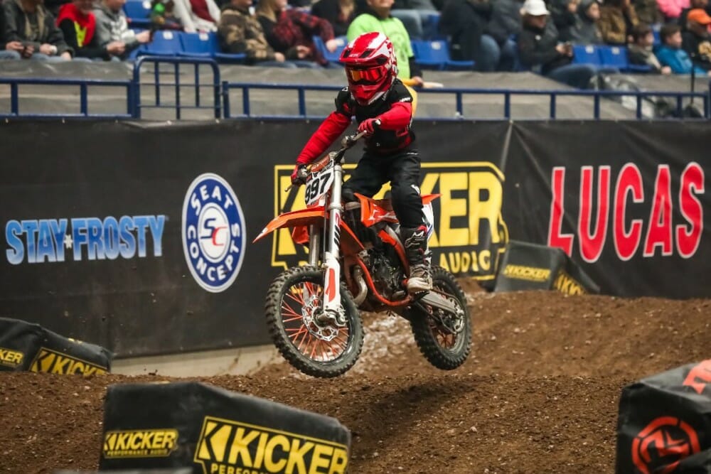 Round 3 of the AMA Kicker Arenacross.