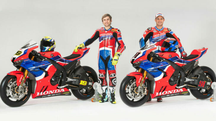 Team HRC Reveal 2020 World Superbike livery