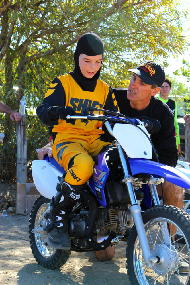 New riders got the opportunity to learn one-on-one from USMCA-certified coaches.