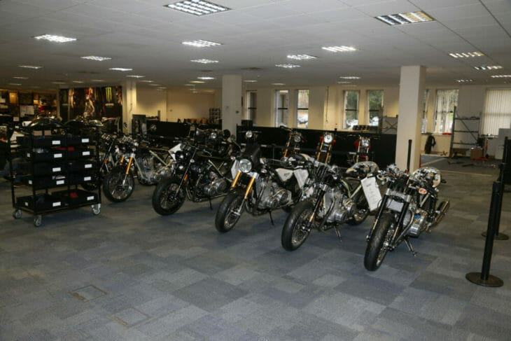 Norton Motorcycle factory bikes