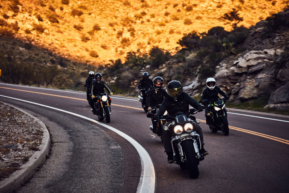 Triumph Hosts 40 Top Influencers for Immersive Riding Experience