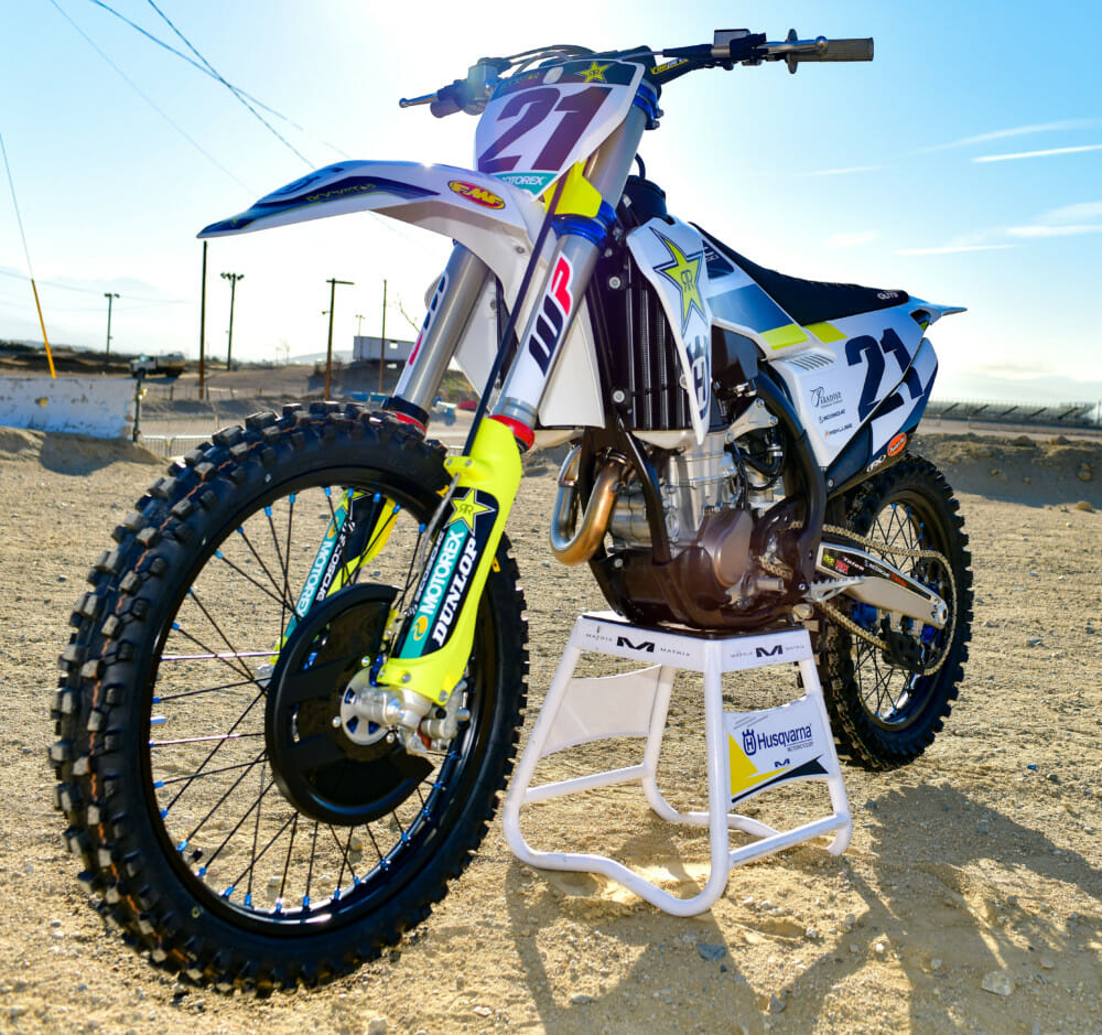 2020 Husqvarna FC 450 Rockstar Edition front view