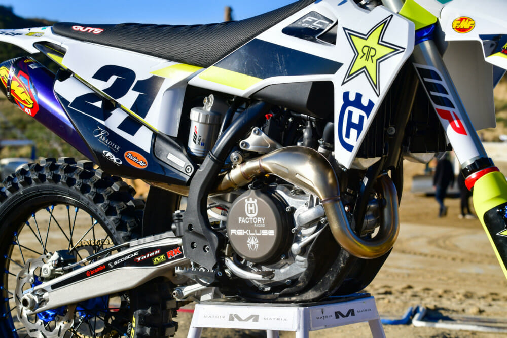 2020 Husqvarna FC 450 Rockstar Edition Engine