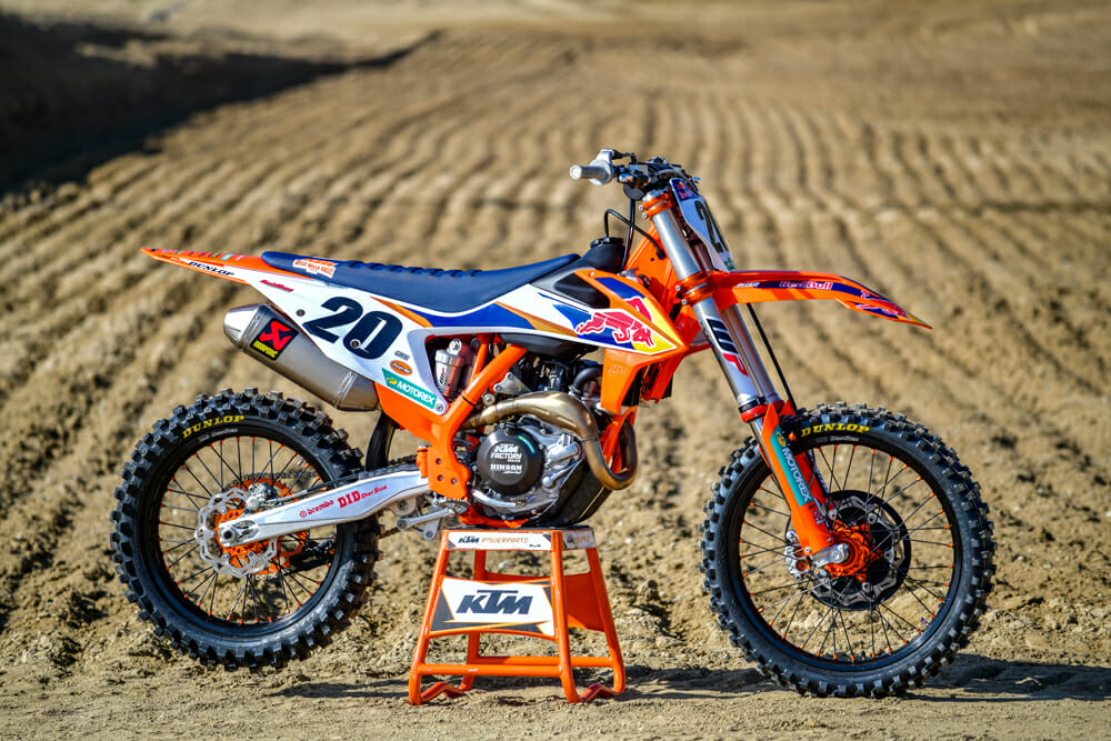 2020 KTM 450 SX-F Factory Edition Specifications