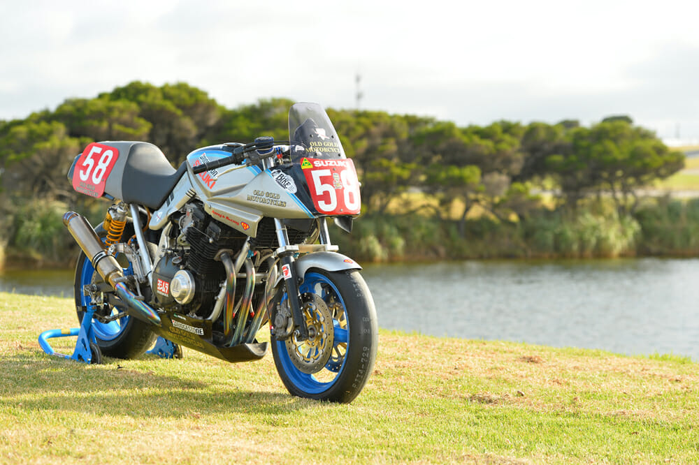 Rennie Scaysbrook's Island Classic racebike for Team USA.