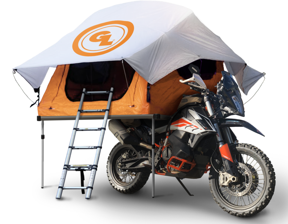 Giant Loop Introduces First Seat-Top Tent for Adventure Motorcycles