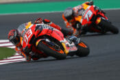 No one wants to see MotoGP races canceled, but Honda (and other teams) will use the downtime to its advantage, especially the healing Marc Marquez (93) and his rookie brother, Alex. Photo: Gold & Goose