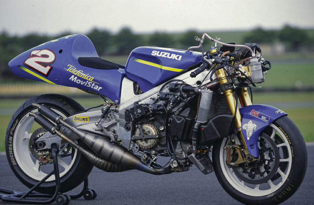 Kenny Roberts Jr. 2000 Suzuki RGV500 Stripped Bare
