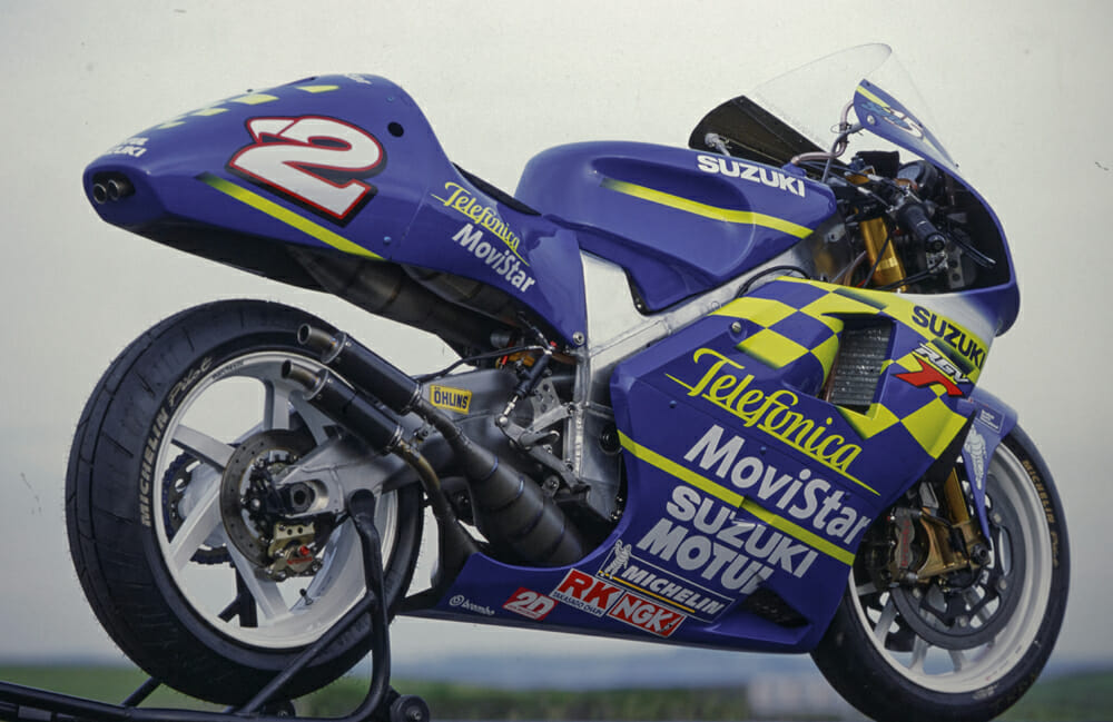 Kenny Roberts Junior's 2000 Suzuki RGV500