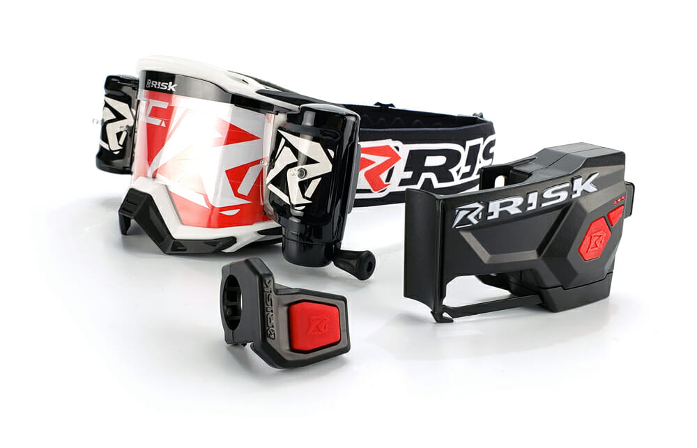 Risk Racing The Ripper Universal Automated Goggle Roll Off System MX Motocross 