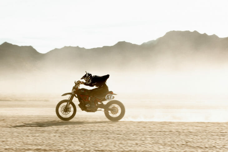 Scrambler Ducati Desert Sled Dominates Inaugural Mint 400 Hooligan Class