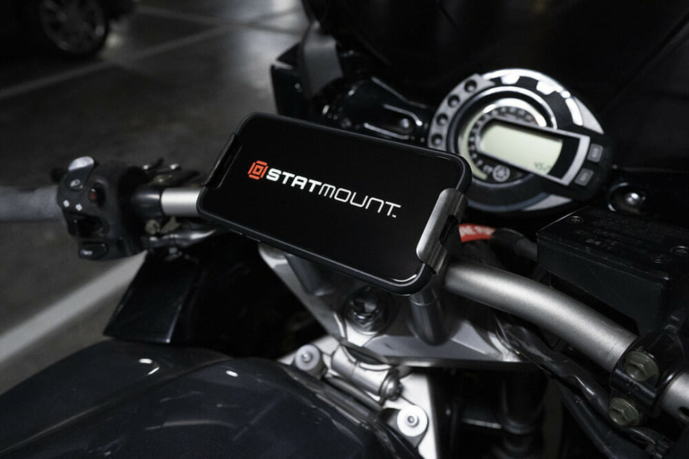 The Statmount is a new phone-mount kit made by Leave It Design LLC.