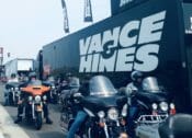 Riders at the Vance & Hines 2020 Road Show