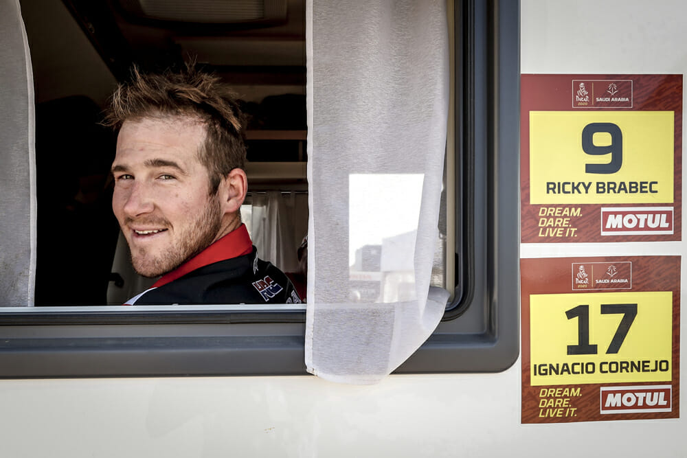 Ricky Brabec is one of only 15 riders in history to win the Dakar Rally on a motorcycle. 