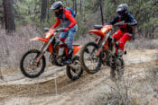 2020 KTM 350 EXC-F vs. 350 XCF-W Comparison