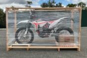 Beta USA Announces Direct Delivery Program - bike in crate