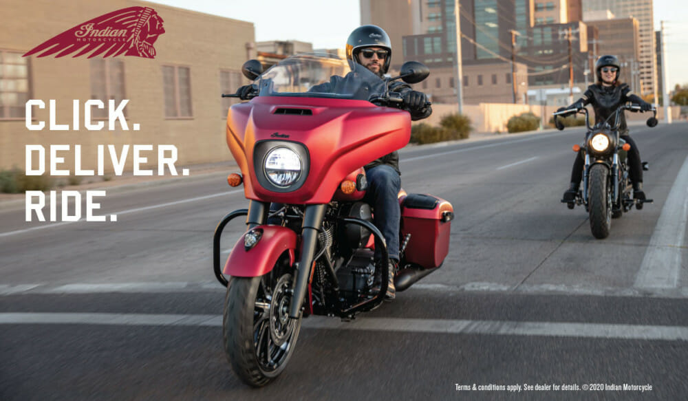 Indian Motorcycle Announces Launch of Click.Deliver.Ride Program
