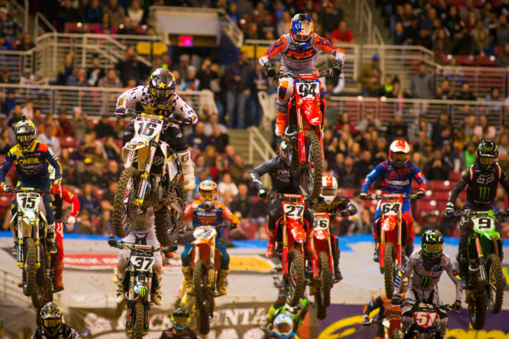 The good news is, Feld is confident it will get all 17 Supercross rounds in this year, but when and where, is a big question right now.