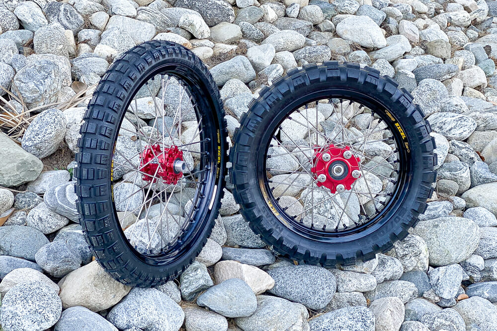 Dubya USA Honda Africa Twin Wheel Set Review Cycle News