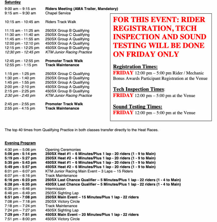 East Rutherford Supercross 2019