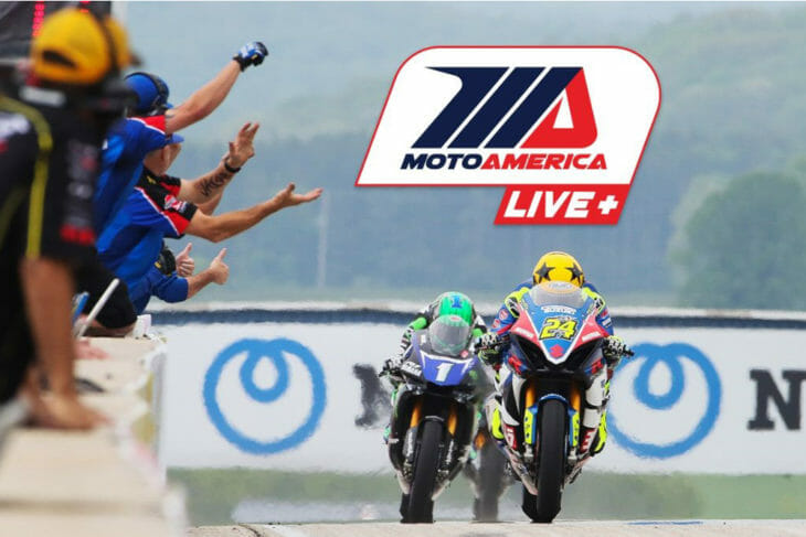 MotoAmerica Offering Free Trial To Live+