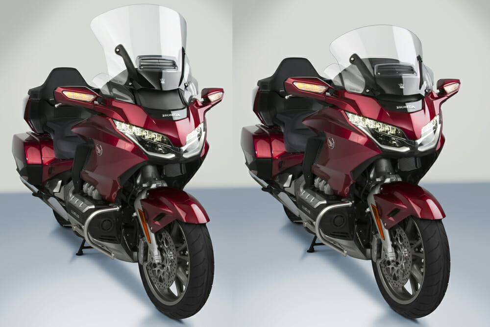 National Cycle has released its VStream+ Deluxe windscreens for 2018-20 Honda Gold Wings. 