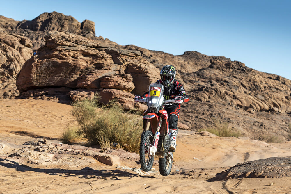 The 2020 Dakar Rally's new location in Saudi Arabia helped to equalize the field, according to Brabec.