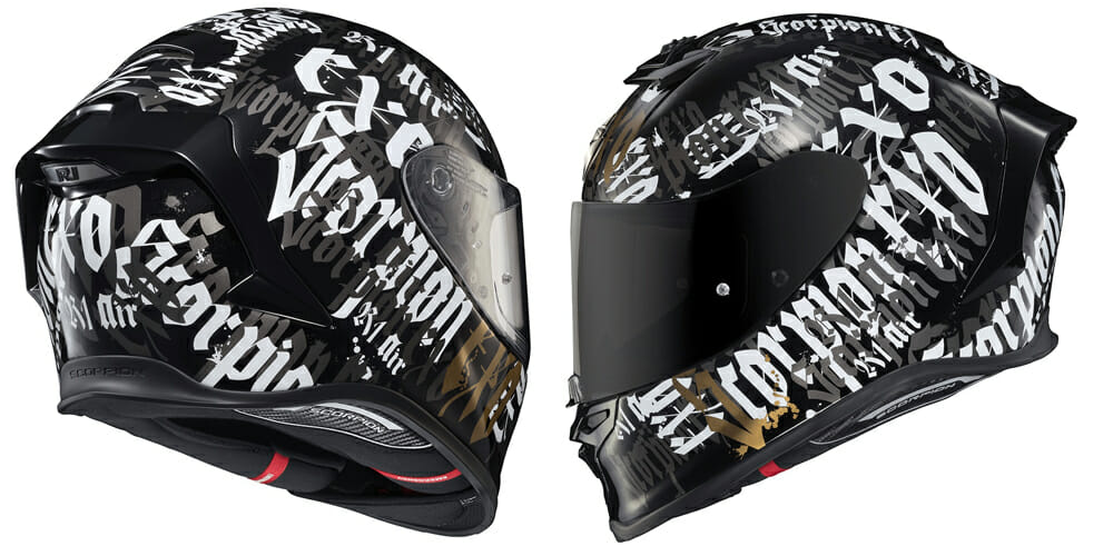 ScorpionEXO Blackletter EXO-R1 Air Helmet