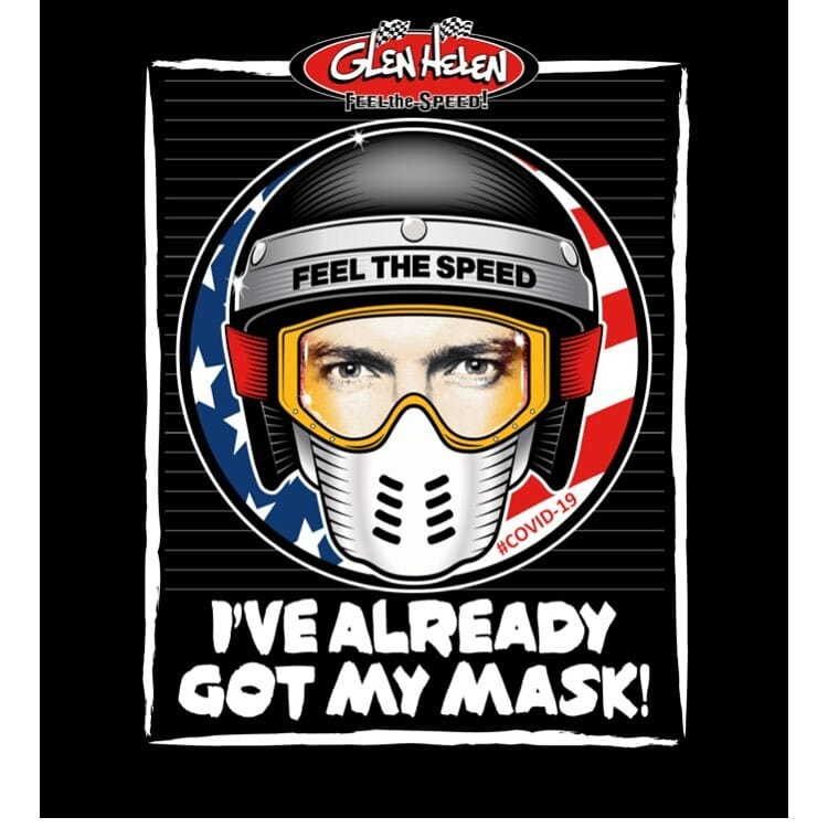 Glen Helen "I've Already Got My Mask" stickers 