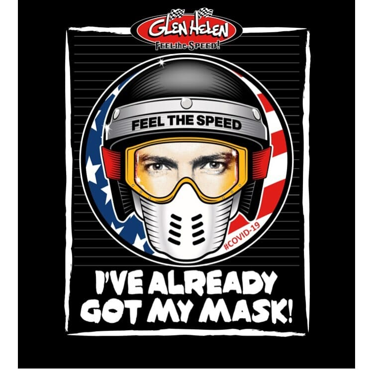Glen Helen "I've Already Got My Mask" stickers