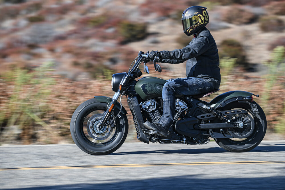 Scout Bobber 20 is a unique and fun middleweight, capable of true cruising or turning it up.