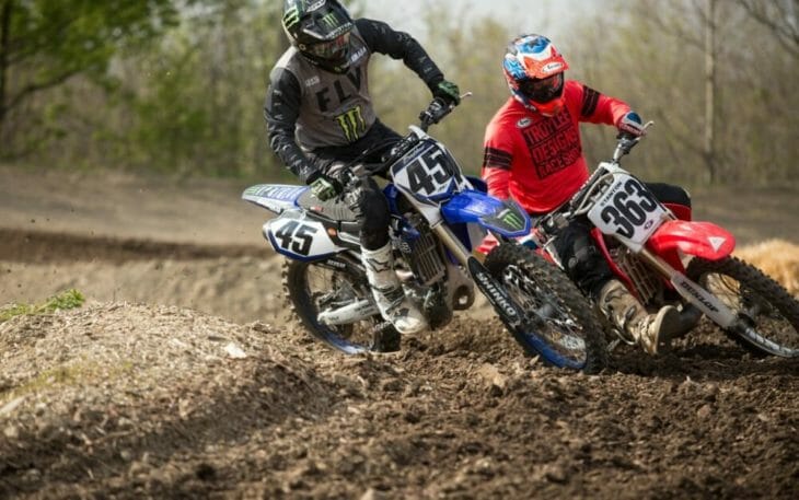 2020 Moto Fite Klub Bradshaw - Stanton race action - Photo by Willie Browning
