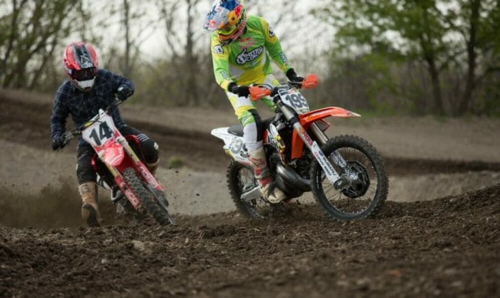 2020 Moto Fite Klub Pastrana - Windham race action - Photo by Willie Browning