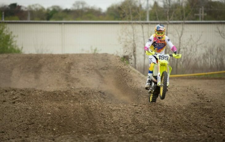 2020 Moto Fite Klub Travis Pastrana race action - Photo by Willie Browning