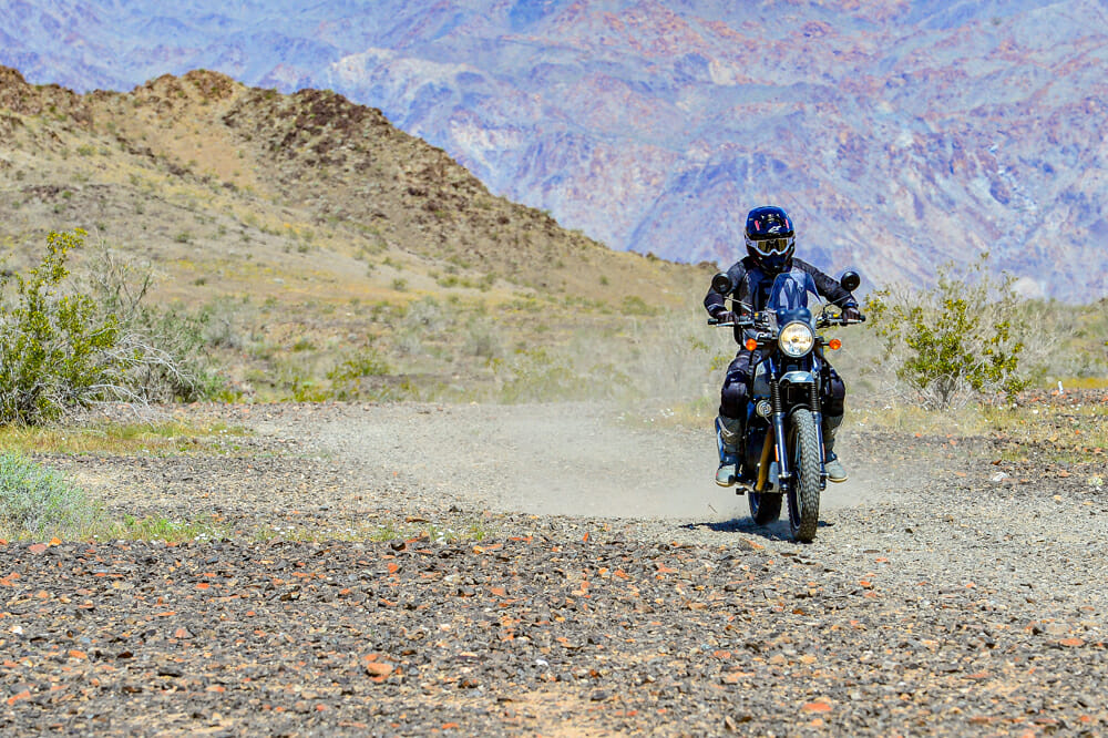 Plan on 200-plus miles between fill-ups on the 2020 Royal Enfield Himalayan.