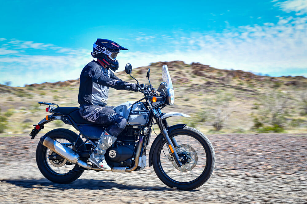 This terrain is about as rugged as you’ll want to take the 2020 Royal Enfield Himalayan on, but that’s okay