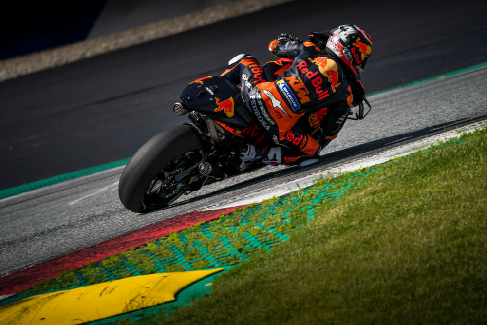 Dani Pedrosa KTM MotoGP RBR Private Test 2020