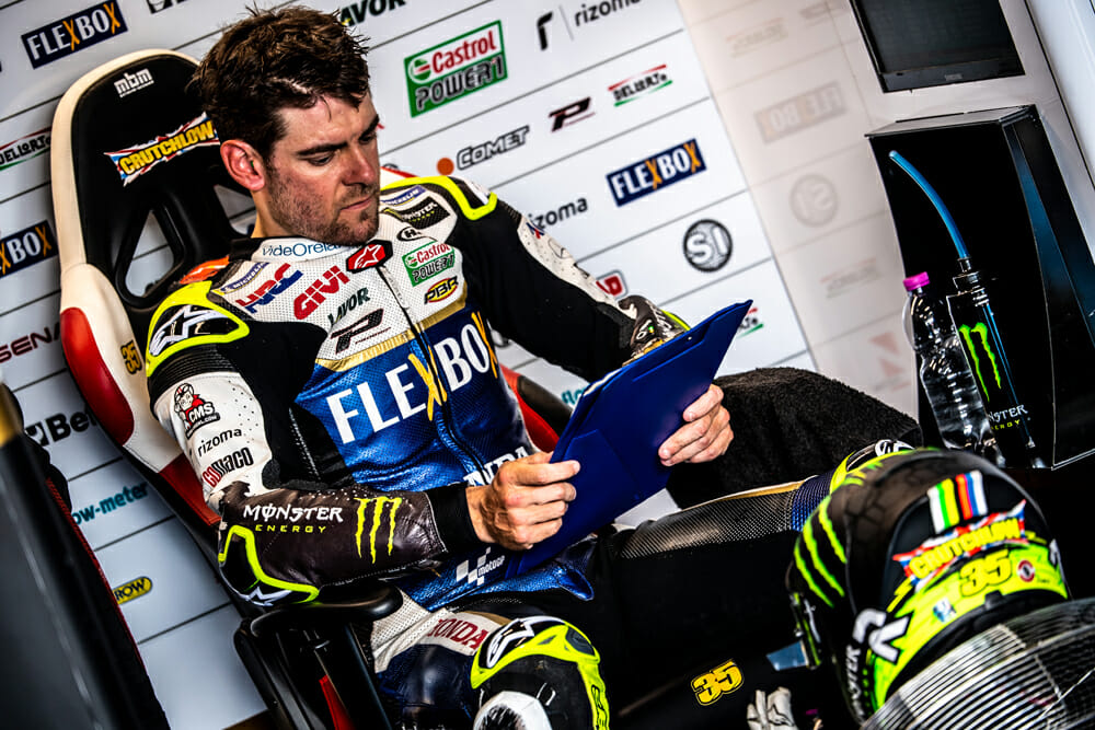 Cycle News catches up with LCR Honda’s Cal Crutchlow who has been waiting things out at home in Southern California.