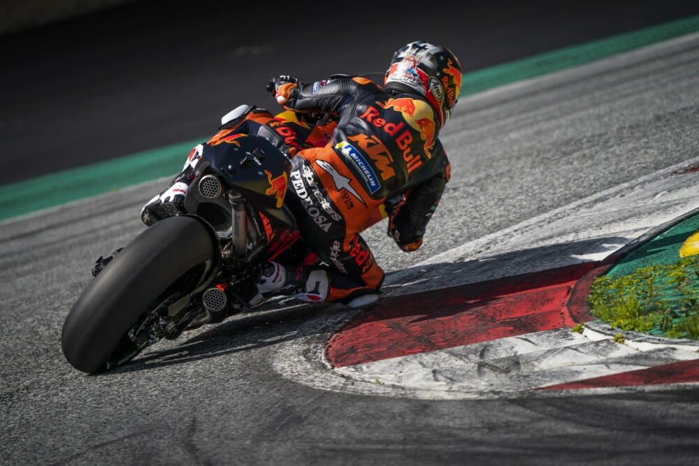 Dani Pedrosa KTM MotoGP RBR Private Test 2020-2