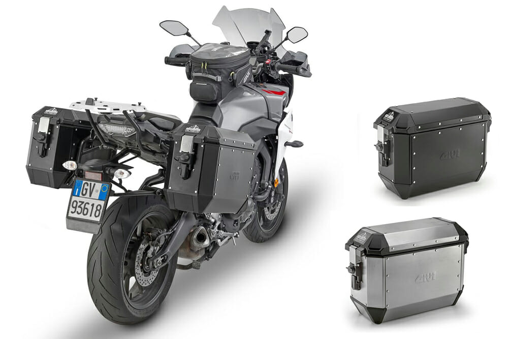 GIVI TREKKER ALASKA サイドケース 本体 Givi Trekker Alaska Aluminum Side Cases - Cycle News